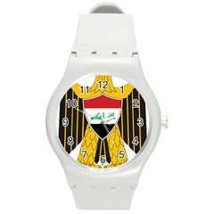 Coat Of Arms Of Iraq  Round Plastic Sport Watch (m) by abbeyz71