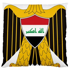 Coat Of Arms Of Iraq  Large Cushion Case (two Sides) by abbeyz71