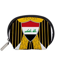Coat Of Arms Of Iraq  Accessory Pouches (small)  by abbeyz71