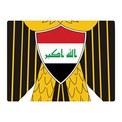 Coat Of Arms Of Iraq  Double Sided Flano Blanket (mini)  by abbeyz71