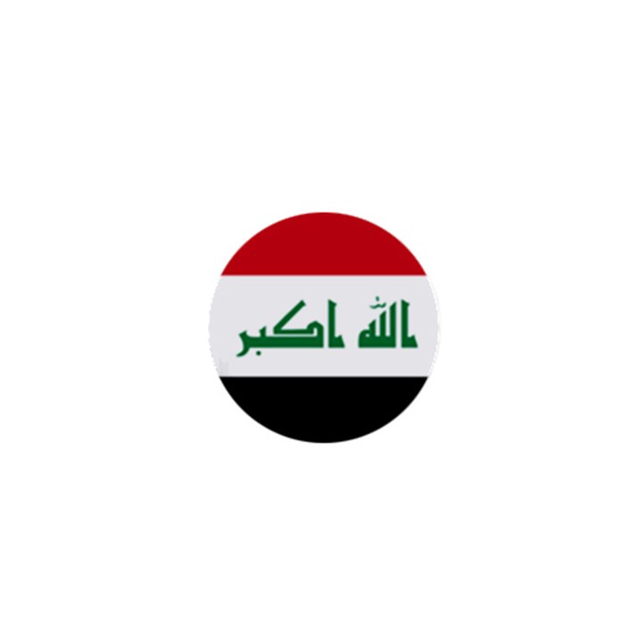 Flag of Iraq 1  Mini Buttons