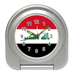 Flag Of Iraq Travel Alarm Clocks by abbeyz71