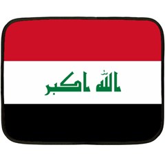 Flag Of Iraq Fleece Blanket (mini) by abbeyz71