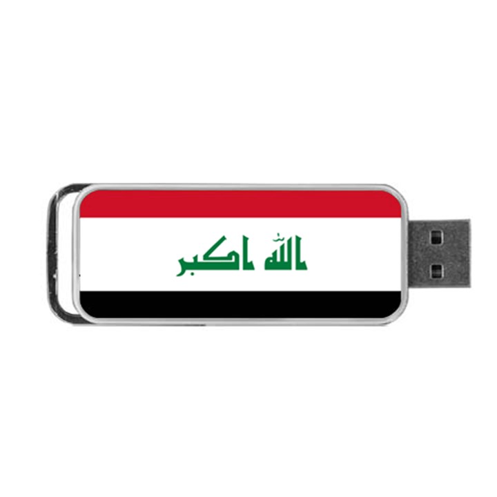 Flag of Iraq Portable USB Flash (One Side)
