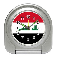 Flag Of Iraq  Travel Alarm Clocks by abbeyz71