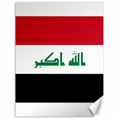 Flag Of Iraq  Canvas 18  X 24   by abbeyz71