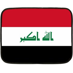 Flag Of Iraq  Fleece Blanket (mini) by abbeyz71