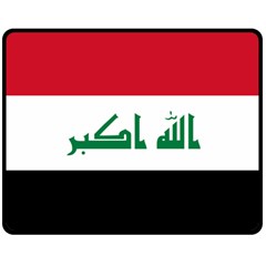 Flag Of Iraq  Fleece Blanket (medium)  by abbeyz71