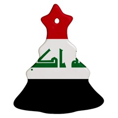 Flag Of Iraq  Christmas Tree Ornament (two Sides) by abbeyz71