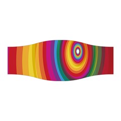 Circle Rainbow Color Hole Rasta Stretchable Headband by Mariart