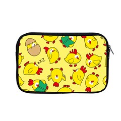 Animals Yellow Chicken Chicks Worm Green Apple Macbook Pro 13  Zipper Case by Mariart