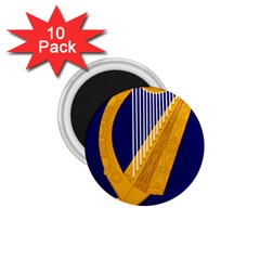 Coat Of Arms Of Ireland 1 75  Magnets (10 Pack)  by abbeyz71