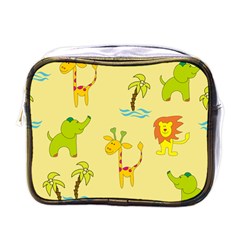 Cute Animals Elephant Giraffe Lion Mini Toiletries Bags