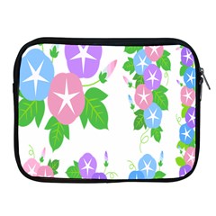 Flower Floral Star Purple Pink Blue Leaf Apple Ipad 2/3/4 Zipper Cases by Mariart