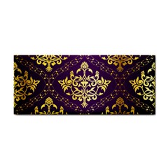 Flower Purplle Gold Cosmetic Storage Cases