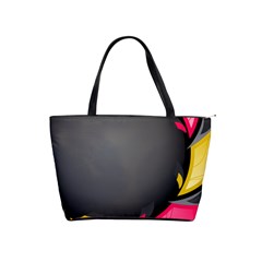 Hole Circle Line Red Yellow Black Gray Shoulder Handbags by Mariart