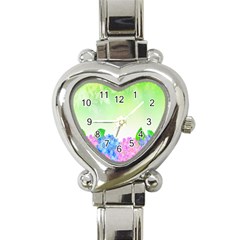 Fruit Flower Leaf Heart Italian Charm Watch by Mariart