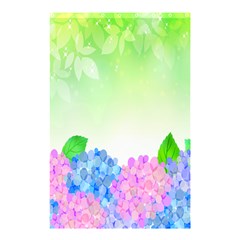 Fruit Flower Leaf Shower Curtain 48  X 72  (small)  by Mariart