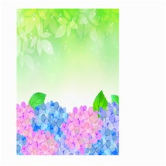 Fruit Flower Leaf Large Garden Flag (two Sides) by Mariart