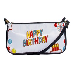 Happy Birthday Shoulder Clutch Bags