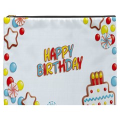 Happy Birthday Cosmetic Bag (xxxl) 