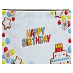 Happy Birthday Cosmetic Bag (XXXL)  Back