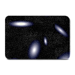 Galaxy Planet Space Star Light Polka Night Plate Mats