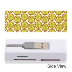 Horned Melon Green Fruit Memory Card Reader (stick)  by Mariart