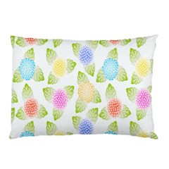 Fruit Grapes Purple Yellow Blue Pink Rainbow Leaf Green Pillow Case