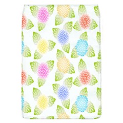 Fruit Grapes Purple Yellow Blue Pink Rainbow Leaf Green Flap Covers (l)  by Mariart