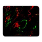 Paint Black Red Green Large Mousepads Front