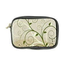 Leaf Sexy Green Gray Coin Purse by Mariart