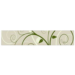 Leaf Sexy Green Gray Flano Scarf (small) by Mariart