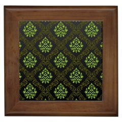 Leaf Green Framed Tiles