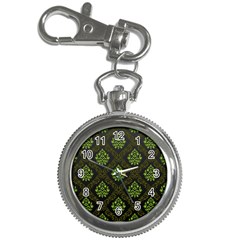 Leaf Green Key Chain Watches