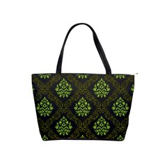 Leaf Green Shoulder Handbags by Mariart