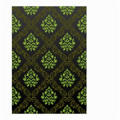 Leaf Green Small Garden Flag (two Sides) by Mariart