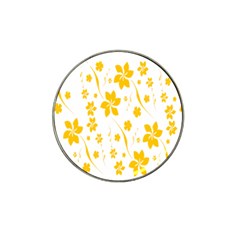 Shamrock Yellow Star Flower Floral Star Hat Clip Ball Marker (4 Pack)