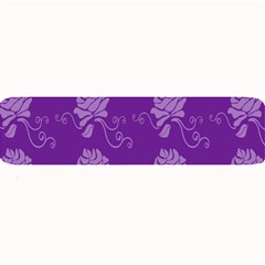 Purple Flower Rose Sunflower Large Bar Mats by Mariart