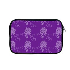 Purple Flower Rose Sunflower Apple Macbook Pro 13  Zipper Case