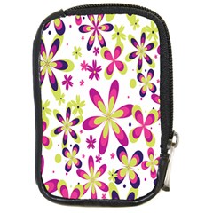 Star Flower Purple Pink Compact Camera Cases