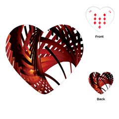 Webbing Red Playing Cards (heart) 