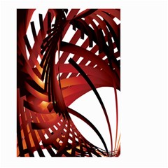 Webbing Red Large Garden Flag (two Sides)