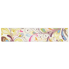 Colorful Seamless Floral Background Flano Scarf (small)