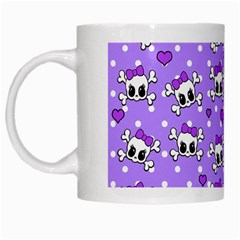 Cute skulls  White Mugs