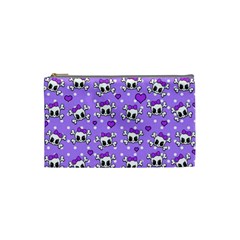 Cute skulls  Cosmetic Bag (Small) 