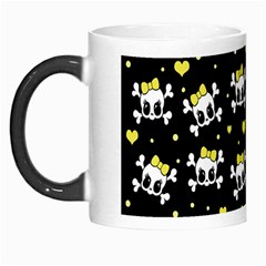 Cute Skull Morph Mugs by Valentinaart