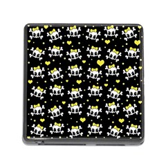 Cute Skull Memory Card Reader (square) by Valentinaart