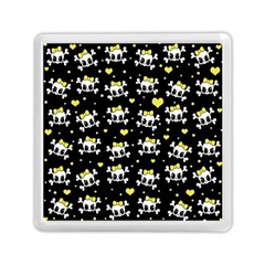 Cute Skull Memory Card Reader (square) 