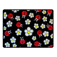 Sixties Flashback Double Sided Fleece Blanket (Small) 